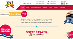 Desktop Screenshot of hotelterrasanta.com.br